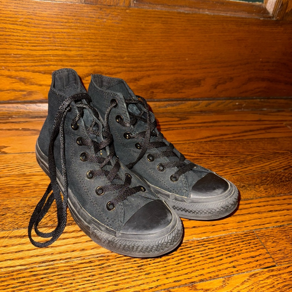 Converse Black High-Top Sneakers